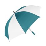 Custom Branded ShedRain Umbrellas - Teal/White