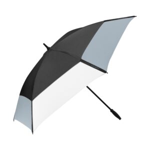 Branded ShedRain® The Vortex™ Golf Umbrella Black/Gray/White