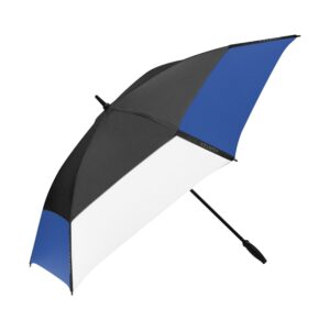 Branded ShedRain® The Vortex™ Golf Umbrella Black/Royal/White