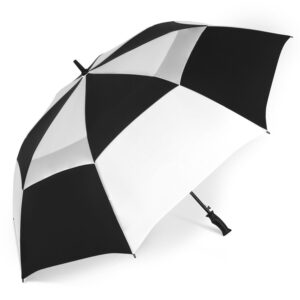 Branded ShedRain® Windjammer® Vented Auto Open Golf (62in Arc) Black/White
