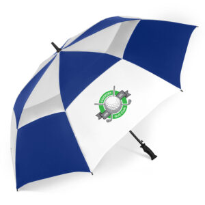 Branded ShedRain® Windjammer® Vented Auto Open Golf (62in Arc) Royal/White