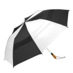 Custom Branded ShedRain Umbrellas - Black/White