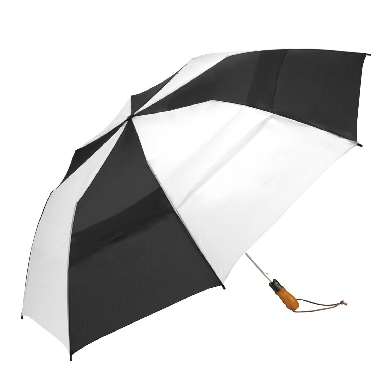 Custom Branded ShedRain Umbrellas - Black/White