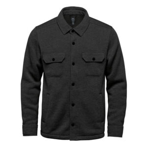 Branded Avalanche Fleece Shirt Black Heather