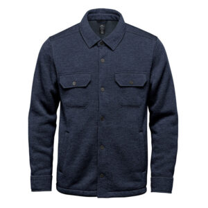 Branded Avalanche Fleece Shirt Navy Heather