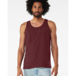 Custom Branded Bella+Canvas Tanks - Maroon