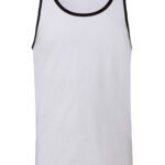 Custom Branded Bella+Canvas Tanks - White/Black