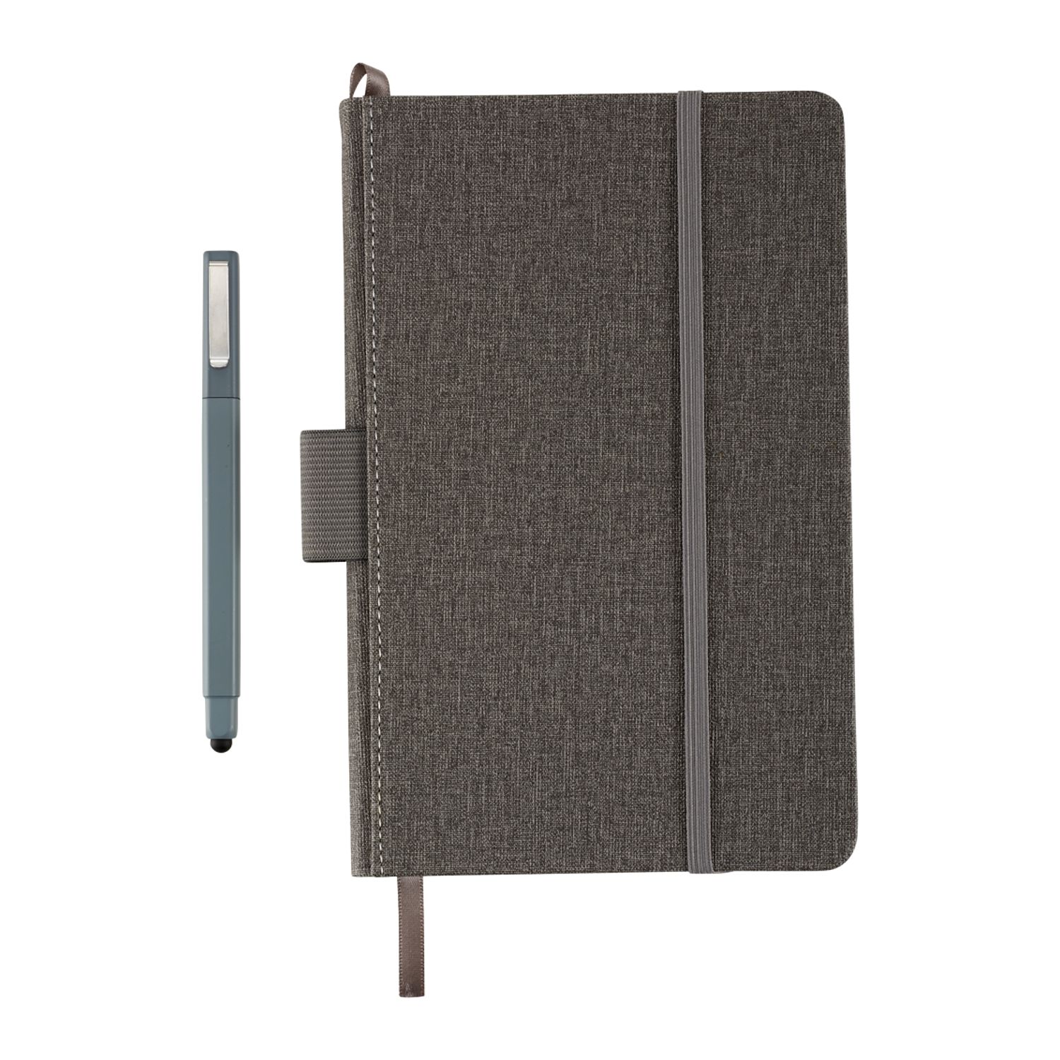 Custom Branded Heathered Hard Bound JournalBook