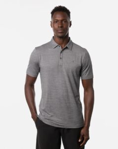 Branded TravisMathew The Heater Polo Sleet