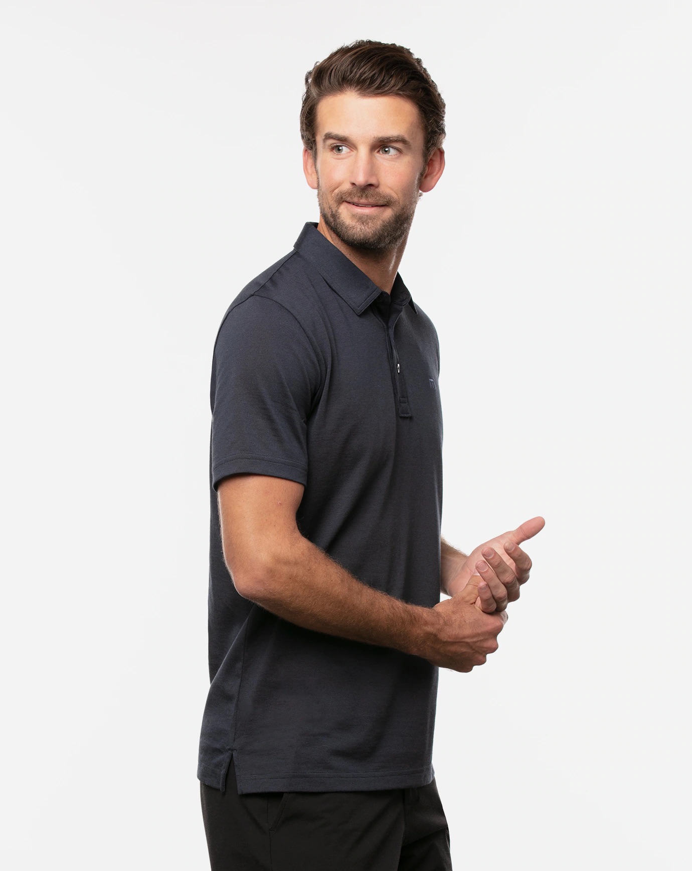 Branded TravisMathew The Zinna Polo Vintage Indigo