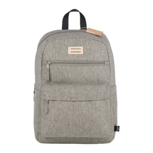 Branded The Goods Recycled 15″ Laptop Backpack Gray