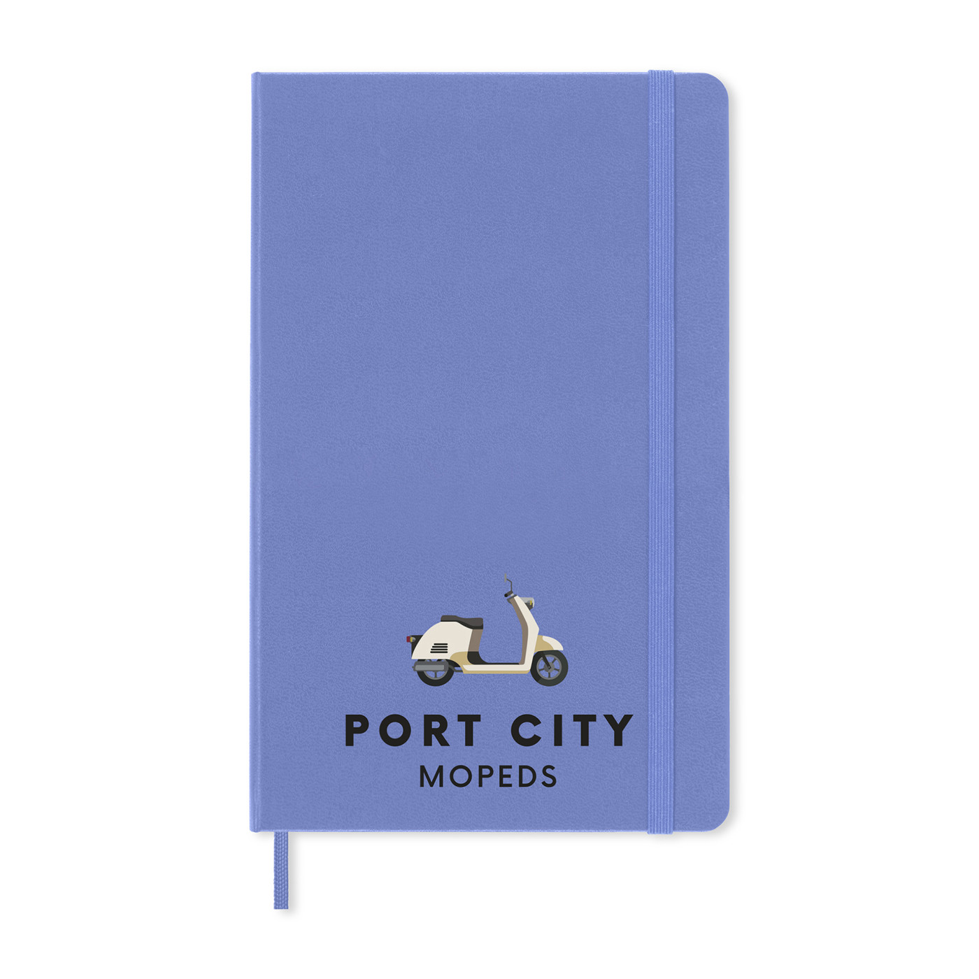 Branded Moleskine Hard Cover Ruled Large Notebook Hydrangea Blue