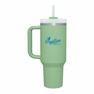 Branded Stanley Quencher H2.O FlowState™ Tumbler 40 oz Jade