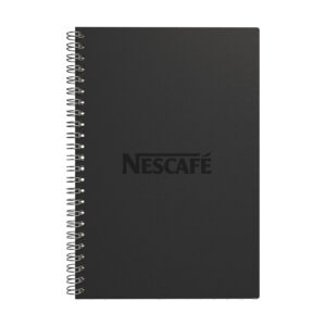 Branded SPIRAL NeoSkin JOURNAL Black