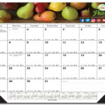 Custom Branded Desk Planner Blotter Calendar – Full Color