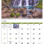 Custom Branded Landscapes of America calendar