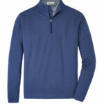 Custom Branded Peter Millar Quarter Zips - Navy