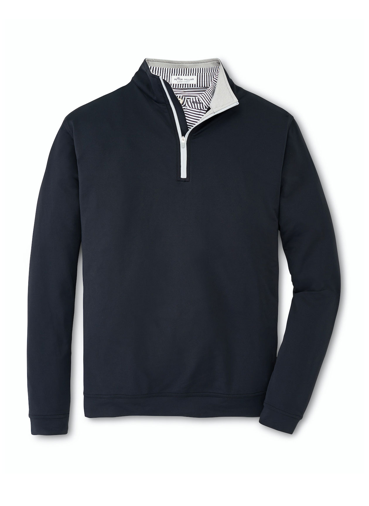 Custom Branded Peter Millar Quarter Zips - Black