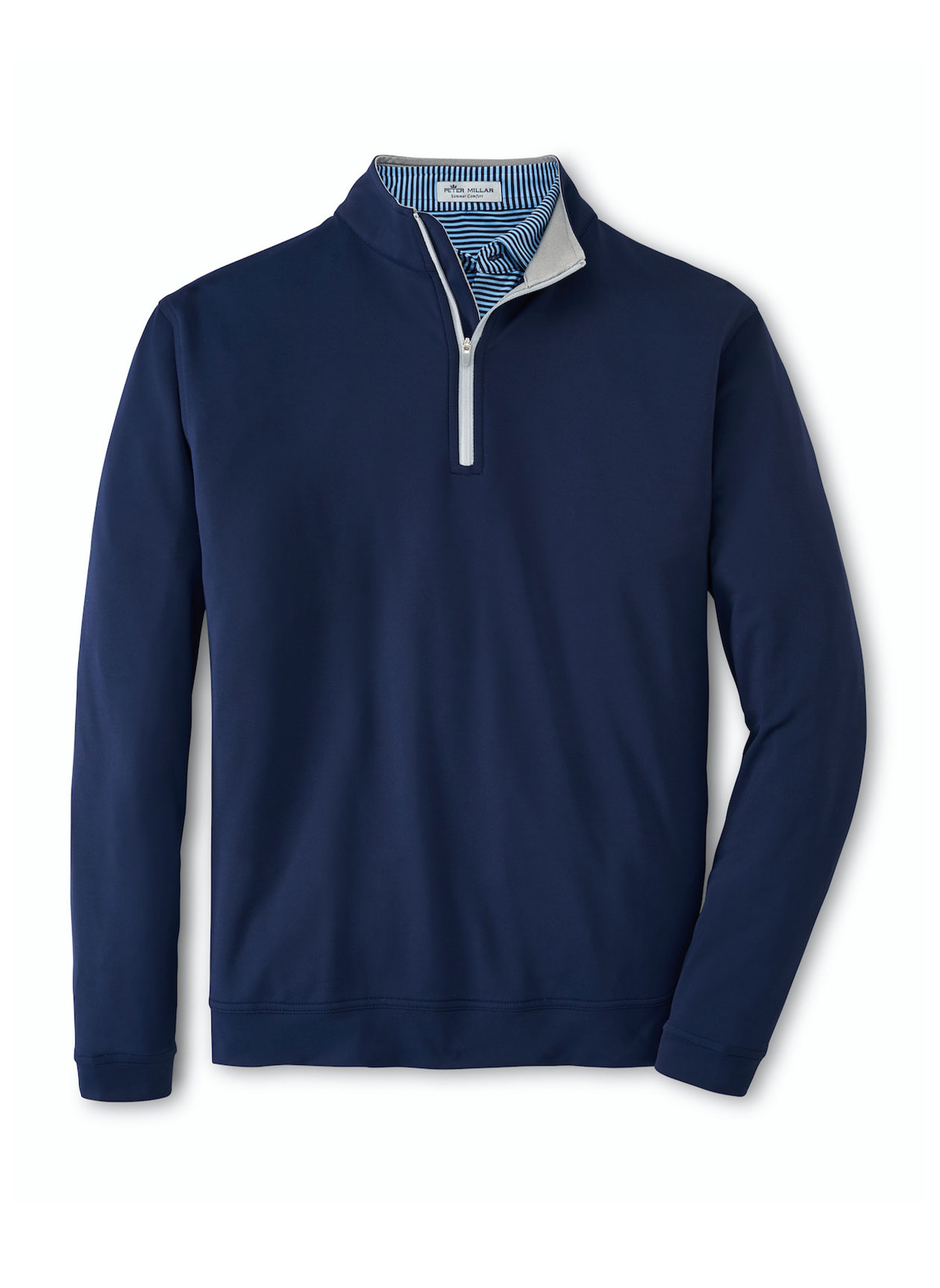 Custom Branded Peter Millar Quarter Zips - Navy