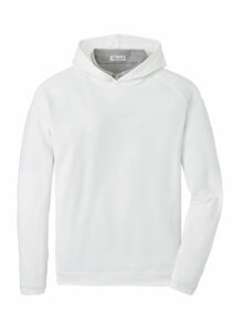 Branded Men’s Peter Millar Pine Performance Hoodie White