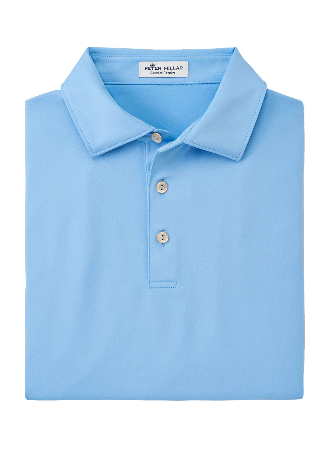 Custom Branded Peter Millar Polos - Cottage Blue