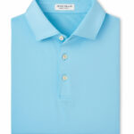 Custom Branded Peter Millar Polos - Maya Blue