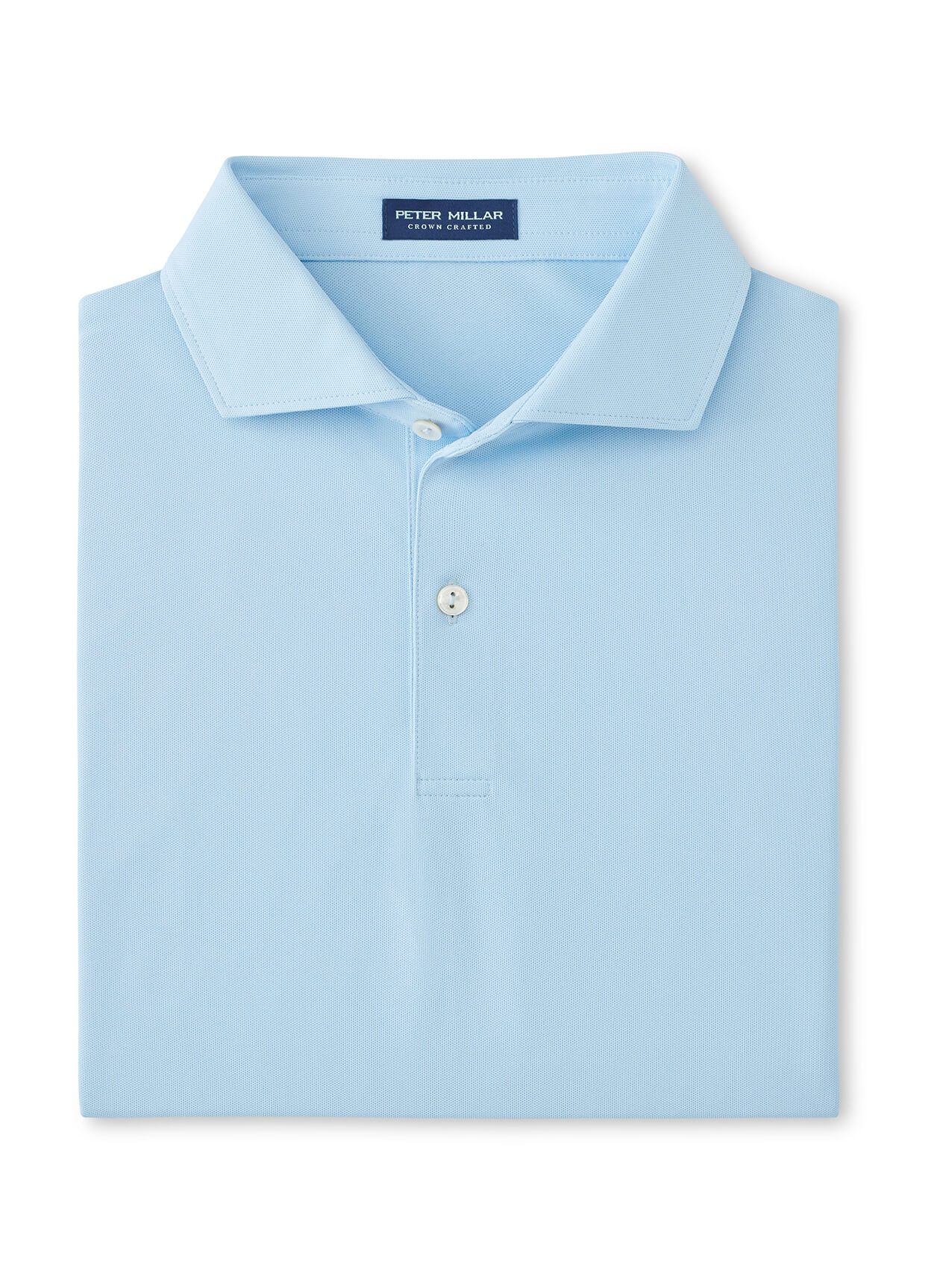 Custom Branded Peter Millar Polos - Blue Frost