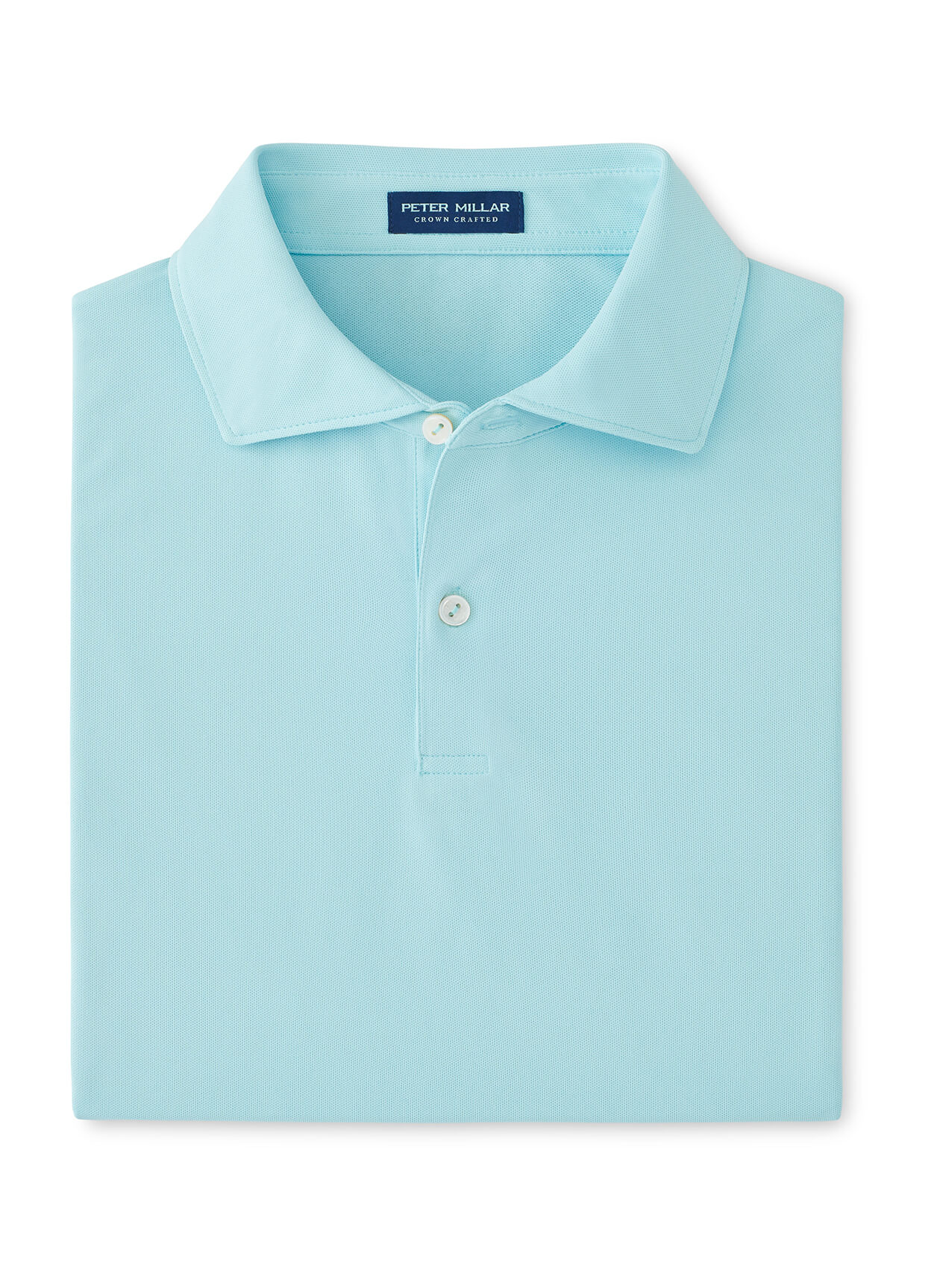 Custom Branded Peter Millar Polos - Blue Spruce