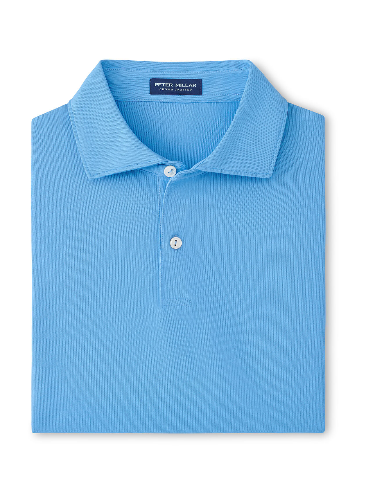 Custom Branded Peter Millar Polos - Fountain Blue