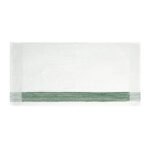 Custom Branded Devant Caddy Towel - White w/ Hunter Green