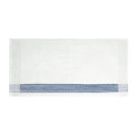 Custom Branded Devant Caddy Towel - White w/ Navy