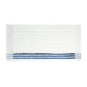 Branded Devant Caddy Towel White w/ Navy