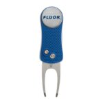 Custom Branded Ahead Switchfix Divot Repair Tool - Blue/Silver