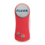 Custom Branded Ahead Switchfix Divot Repair Tool - Red/Silver